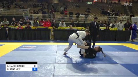 LAKYN MARIE BENDLE vs BRANDY RENE NEW 2024 Pan Jiu Jitsu IBJJF Championship