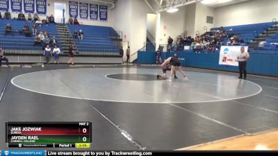 125 lbs Round 1 - Jayden Rael, Cornell College vs Jake Jozwiak, Eureka