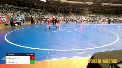 120 lbs Consi Of 4 - Robert Oganyan, Dethrone vs Lincoln James, Burnett Trained Wrestling