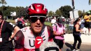 Matteo Trentin Rides UAE's Train In The Vuelta a España
