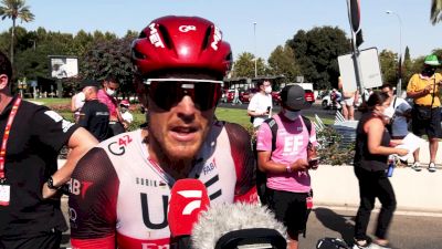 Trentin Rides UAE's Train In Vuelta