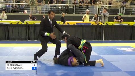 MARIANELA GRIGUELA vs DESIREE LUSSIER-LEVESQUE 2024 Pan Jiu Jitsu IBJJF Championship