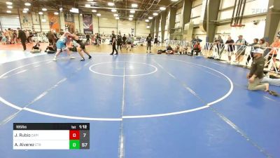 195 lbs Rr Rnd 2 - Joshua Rubio, Capital City Wrestling Club vs Anthony Alverez, Escape The Rock