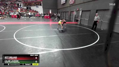 88 lbs Quarterfinal - Jett Ireland, JJ`s Club Wrestling vs Caleb Laudon, Tomah Youth Wrestling