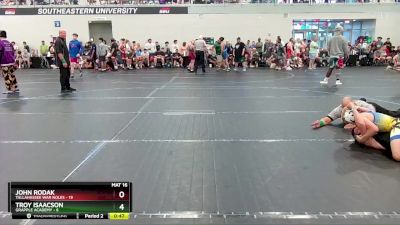 92 lbs Round 1 (4 Team) - Troy Isaacson, Grapple Academy vs John Rodak, Tallahassee War Noles