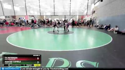 110 lbs Round 2 - Hunter Gamble, Team Idaho vs Ty Petersen, East Idaho Elite