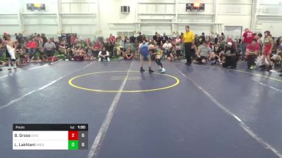 70 lbs Pools - Brody Gross, Ohio Gold 24K vs Logan Lakhlani, Ares W.C. (MI)