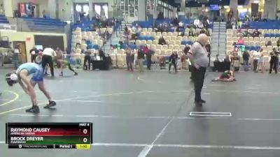 90 lbs Semifinal - Raymond Causey, American Dream vs Brock Dreyer, Mavericks