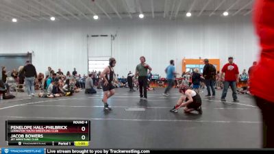 100/115 Round 4 - Jacob Bowers, Jet Wrestling Club vs Penelope Hall-Philbrick, Lexington Youth Wrestling Club