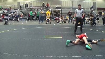 70 lbs Round 3 (4 Team) - Griffin Cunningham, Michigan Matcats vs Brody Gustin, Lowell WC