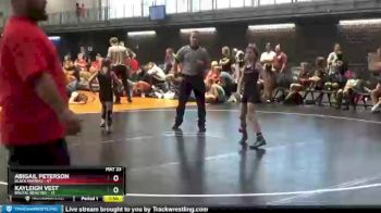62 lbs Round 8 (10 Team) - Abigail Peterson, Black Mambas vs Kayleigh Vest, Brutal Beauties