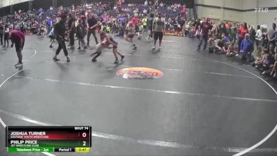 55 lbs Cons. Round 3 - Joshua Turner, Eastside Youth Wrestling vs Philip Price, Jet Wrestling Club