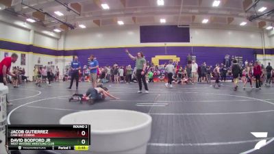 85 lbs Round 2 - David Bodford Jr, West Wateree Wrestling Club vs Jacob Gutierrez, Cane Bay Cobras