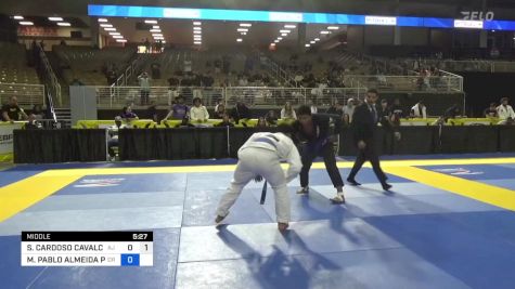 STEFFANO CARDOSO CAVALCANTE vs MIGUEL PABLO ALMEIDA PAIVA 2024 Pan Jiu Jitsu IBJJF Championship