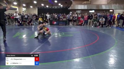 67 kg Cons Semis - David Stepanian, New York Athletic Club vs Joel Adams, The Best Wrestler