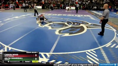 Champ. Round 1 - Keltin Vanarsdall, Hershey vs Carson Wood, Boone Central