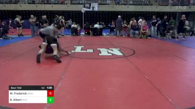 136 lbs Consi Of 8 #2 - Mason Frederick, Bernville, PA vs Brian Albert, Milroy, PA