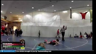 50 lbs Quarterfinal - Briar Parrett, Unattached vs Skyler Brown, Region Wrestling Academy