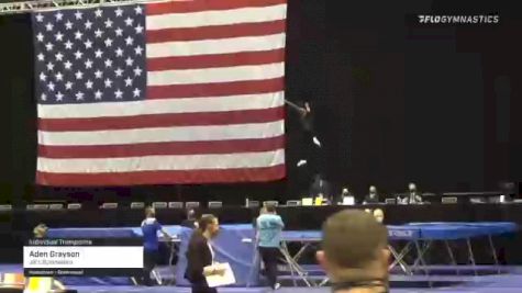 Aden Grayson - Individual Trampoline, Jill's Gymnastics - 2021 USA Gymnastics Championships