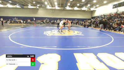 285 lbs Quarterfinal - Shea Garand, Castleton vs Haven Tatarek, Castleton