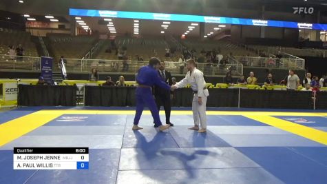 MARK JOSEPH JENNE JR vs AARON PAUL WILLIS 2024 Pan Jiu Jitsu IBJJF Championship