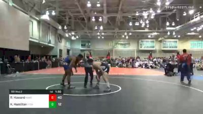 285 lbs Prelims - Ryan Howard, Waynesburg vs Kyonte Hamilton, Rampage Black