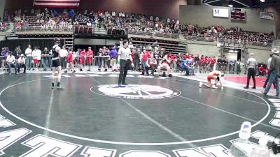 1A 113 lbs Quarterfinal - J. Treydon Harris, Monticello vs Josh Bowles, Piute