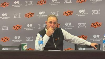 John Smith On Oklahoma State Wrestling's Win Over Iowa State