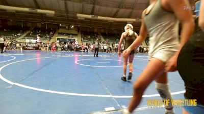 92 lbs Quarterfinal - Isla Silva, South Hills Wrestling Academy vs Addison Neal, The Best Wrestler