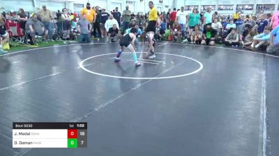 65 lbs Pools - Jojo Medal, Donahue W.A. vs Dexx Daman, Phoenix W.C.