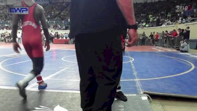 105 lbs Round Of 64 - Aarion Stevenson, Mustang Middle School vs Ricky Watson, Enid Junior High