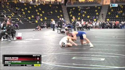 174 Consi 3rd Place Match - Brock Fettig, South Dakota State vs Brett McIntosh, Wyoming