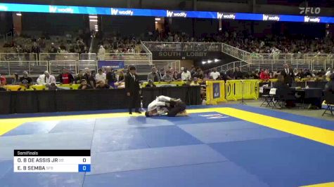OTAVIO B DE ASSIS JR vs ERIC B SEMBA 2024 Pan Jiu Jitsu IBJJF Championship
