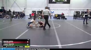 92 lbs Round 1 (8 Team) - Cordy Zalota, PA Alliance Red vs Austin Appel, Warhawks Red