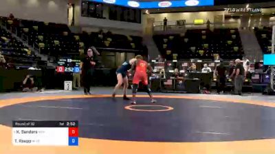 77 kg Prelims - Kendrick Sanders, New York Athletic Club vs Tony Raupp, Minot MatWrats Wrestling Club