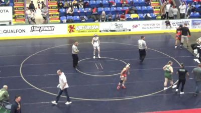 103 lbs Semifinal - Wyatt Spencer, Wyalusing vs Hadyn Strittmatter, Central Cambria