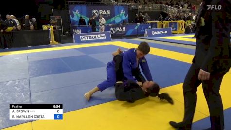 ARJUNA BROWN vs BRUNO MARLLON COSTA 2024 Pan Jiu Jitsu IBJJF Championship