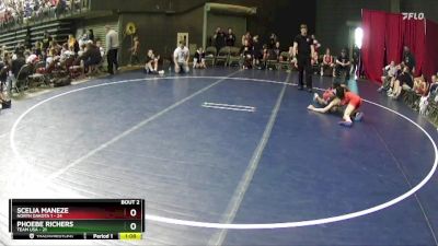 107 lbs Round 1 (4 Team) - Scelia Maneze, North Dakota 1 vs Phoebe Richers, Team USA