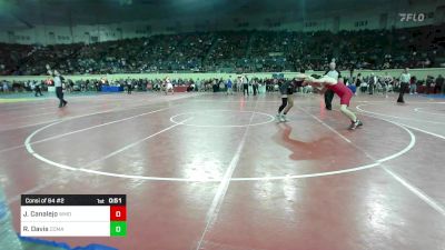 150 lbs Consi Of 64 #2 - Joe Canalejo, Westmoore vs Ryan Davis, Comanche Indians