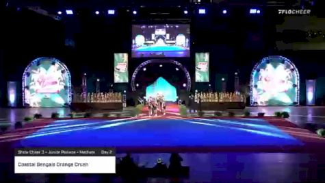 Coastal Bengals Orange Crush [2020 Show Cheer 3 - Junior Peewee - Medium Day 2] 2020 Pop Warner National Cheer & Dance Championship