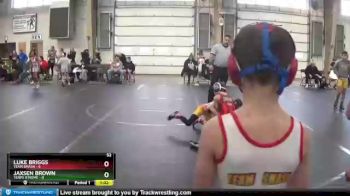 52 lbs Round 7 (8 Team) - Jaxsen Brown, Terps Xtreme vs Luke Briggs, Team Smash
