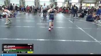 72 lbs Round 2 (6 Team) - Mason Pitzen, Team Ohio vs Jet Johnson, Rebellion