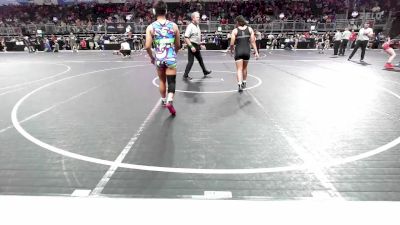 153.6-157.2 lbs Consolation - Ayanna Cruz, Shawnee Takedown Club vs Iy`Jah Grant, Charlies Angels (IL)