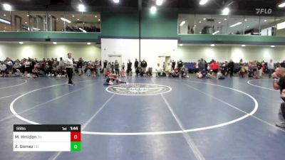 55 lbs Quarterfinal - Mazin Hmidan, OH vs Zane Gomez, CO