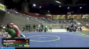 152 lbs Semis (4 Team) - Roger Moore, 2/1A Colton vs Will Seggerman, 2/1A Pine Eagle