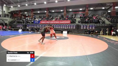 170 lbs Quarterfinal - Faith Macharia, Missouri Baptist vs Shenita Lawson, Southern Oregon