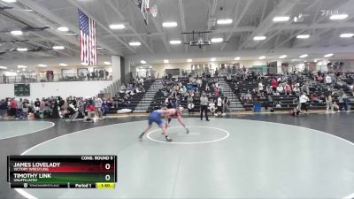 138 lbs Cons. Round 5 - James Lovelady, Victory Wrestling vs Timothy Link, Unaffiliated