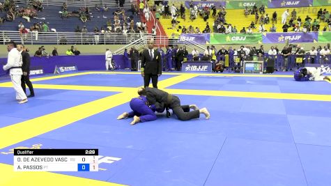 DIOGO DE AZEVEDO VASCONCELLOS vs ALEXSSANDER PASSOS 2024 Brasileiro Jiu-Jitsu IBJJF