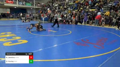 84 lbs Consi Of 8 #2 - Amari Jenkins, Rambler WC vs Quinn Hurley, Neighborhood WC