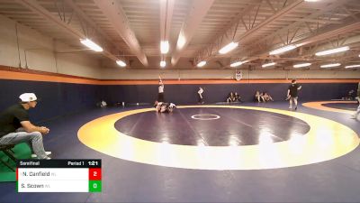 98 lbs Semifinal - Nixon Canfield, Sanderson Wrestling Academy vs Sam Scown, Stallions Wrestling Club